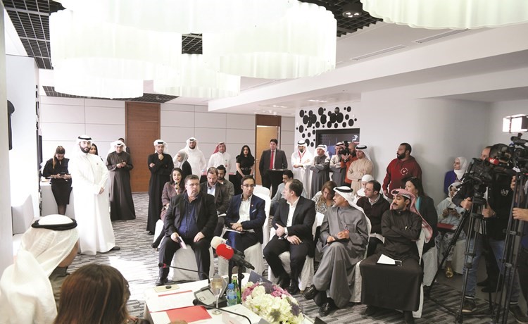 جانب من الحضور في المؤتمر﻿