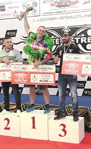 يوسف العبدالرزاق على منصة التتويج﻿