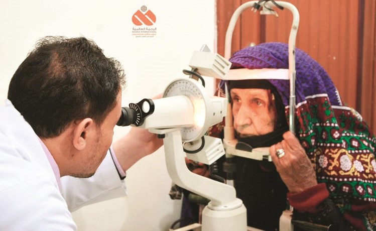 فحص إحدى الحالات﻿