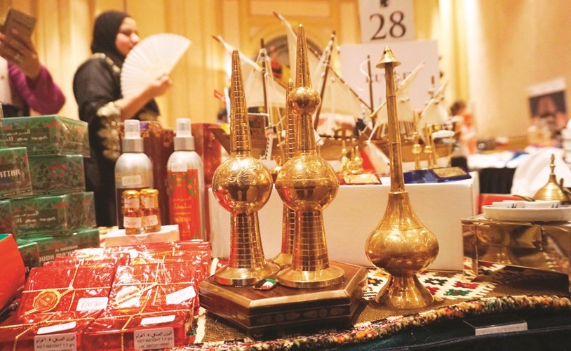 من المعروضات في جناح سفارة الكويت بالمعرض﻿
