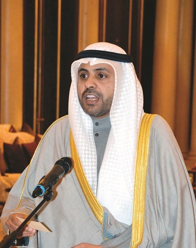 محمد الجبري خلال اداء القسم ﻿