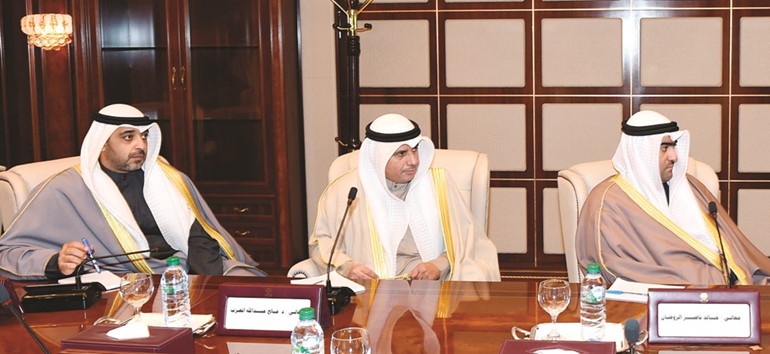 الشيخ محمد العبدالله ود.فالح العزب ﻿