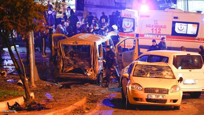 ارتفاع عدد ضحايا هجومي إسطنبول إلى 44 قتيلاً