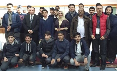 معرض الفرص الدراسية والوظيفية بثانوية صلاح الدين