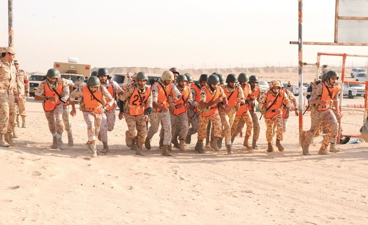 «المغاوير 25» فاز بسباق أوائل الجيش للموانع العسكرية