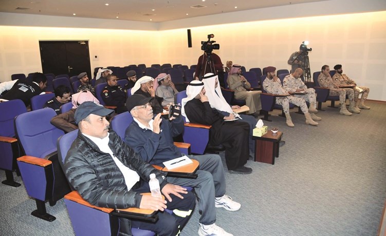 جانب من الاجتماع التحضيري للنهائي الكبير ﻿