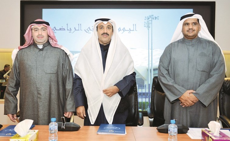 دعيج العتيبي وخالد المنيع يعملان لانجاح الحدث الكبير ﻿