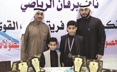 تكريم لاعبي القوى في برقان ﻿