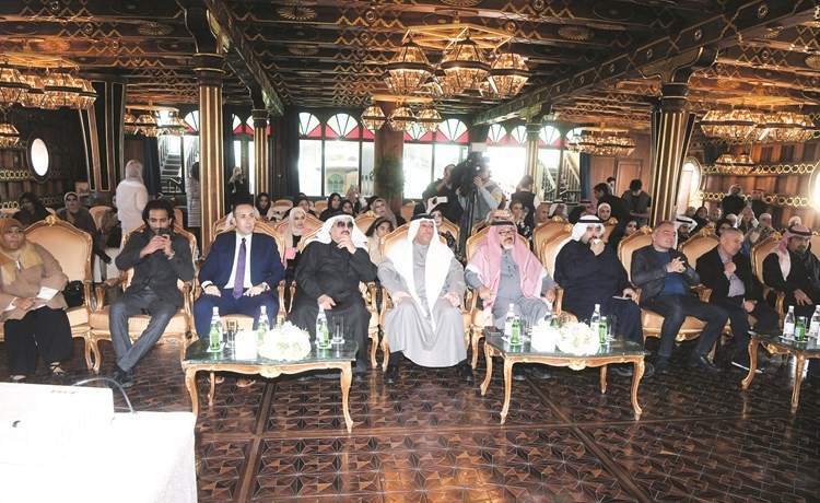 جانب من الحضور خلال حفل انطلاق شركة مناسبة(محمد هاشم) ﻿