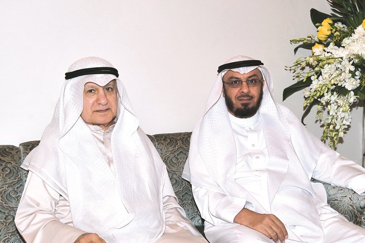 د. عزام الأحمد وعدنان الفليج﻿