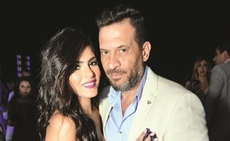 ماجد المصري وزوجته الثانية رنا﻿