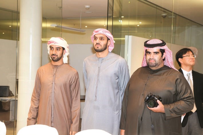 ضيوف من دولة الإمارات الشقيقة أتوا خصيصا لحضور حفل الإطلاق﻿