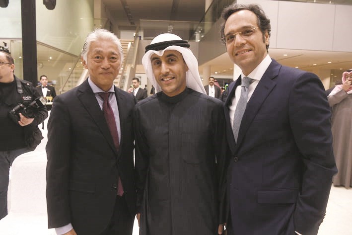 عماد فليحان وطلال الملا وهيرواكي شيباتا﻿