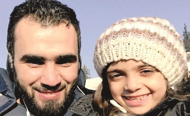 الطفلة بانا العابد﻿