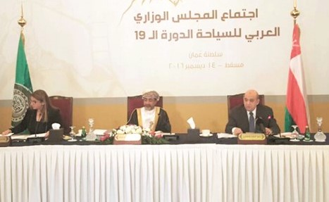 الوزير العماني يترأس المكتب التنفيذي لوزراء السياحة بحضور وزير السياحة المصري والأمانة العامة للجامعة العربية﻿