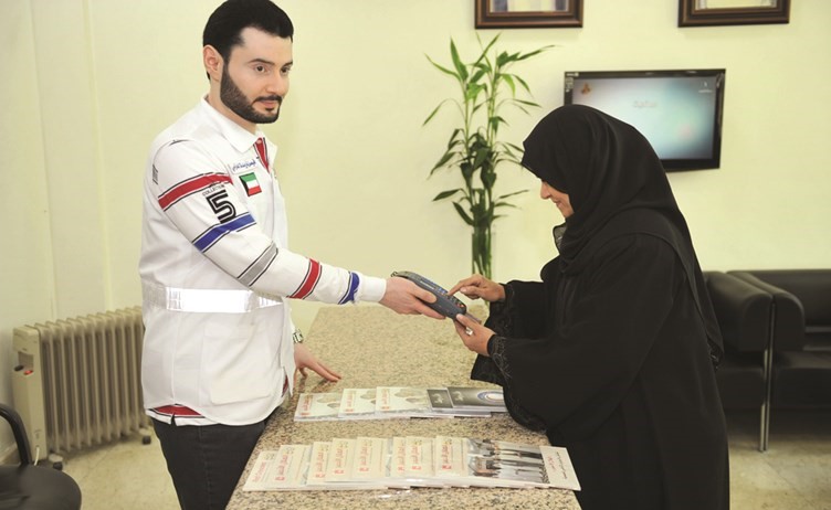 جانب من التبرعات ﻿