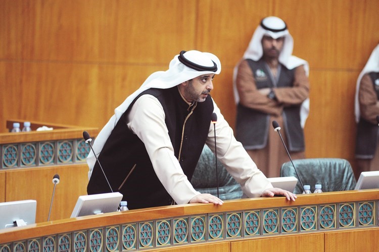 الشيخ محمد العبدالله متحدثا﻿