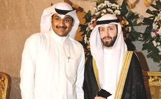 غانم الغوينم مع المعرس أحمد الكندري﻿
