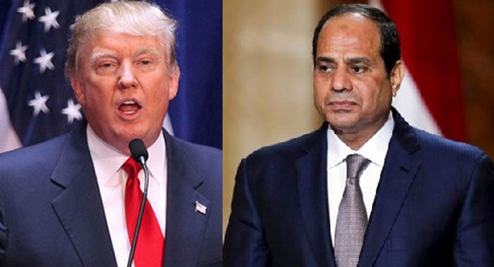 السيسي يتفق مع ترامب على تأجيل التصويت على مشروع قرار في الأمم المتحدة ضد الاستيطان الإسرائيلي