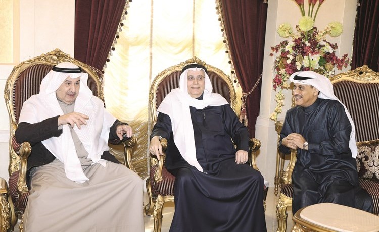 الشيخ دعيج جابر العلي ود. مصطفى بهبهاني ﻿