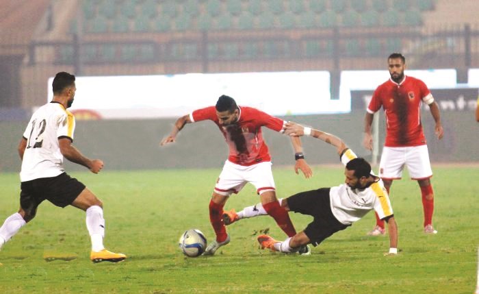 الاهلي هزم الألومنيوم بسهولة ﻿