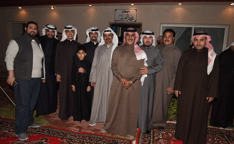 جانب من الحضور خلال حفل الاستقبال﻿