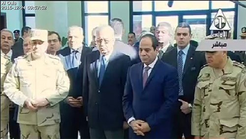 بالفيديو والصور.. السيسي: القوات المسلحة لها 1.5 إلى 2% من الاقتصاد المصري وليس 50%