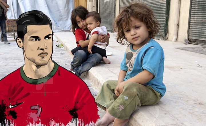 بالفيديو.. رونالدو يتضامن مع أطفال سوريا ويوجه لهم رسالة مؤثرة