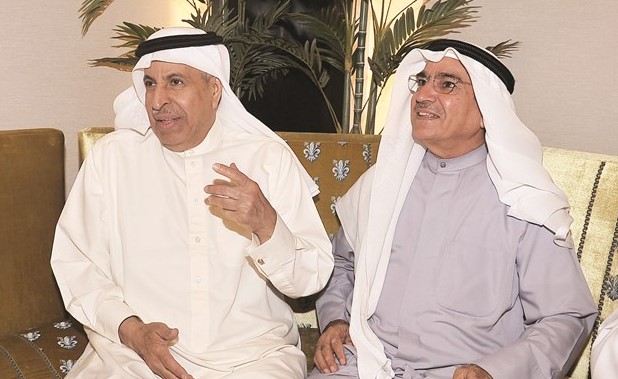 عبدالكريم جعفر والسفير السعودي د.عبدالعزيز الفايز	(زين علام) ﻿