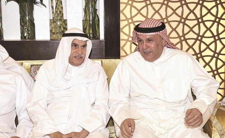 احمد السعدون مع فيصل المدلج﻿