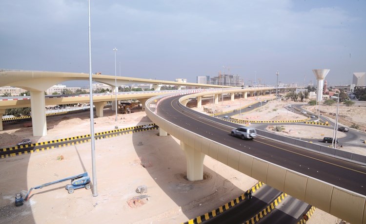 الجسر الذي تم افتتاحه ﻿