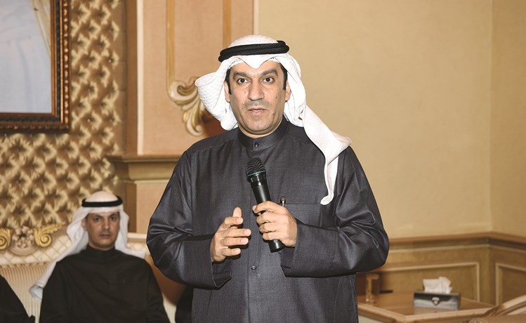 المحامي أحمد الشحومي ملقيا كلمته﻿
