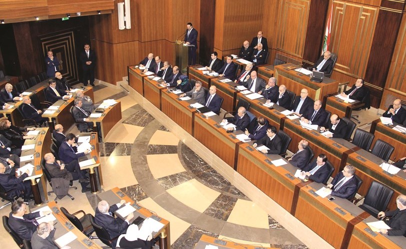 جلسة مناقشة البيان الوزاري لحكومة الرئيس سعد الحريري في مجلس النواب	(محمود الطويل)﻿