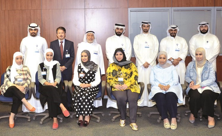 لقطة للمتدربين الذين اجتازوا الدورة التدريبية﻿