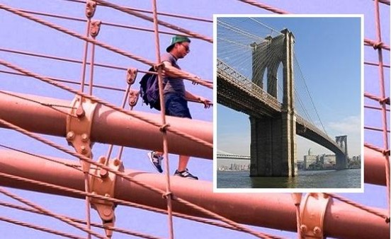 سعودي اعتقلوه يتسلق أشهر جسر بأميركا فقط ليلتقط صورة