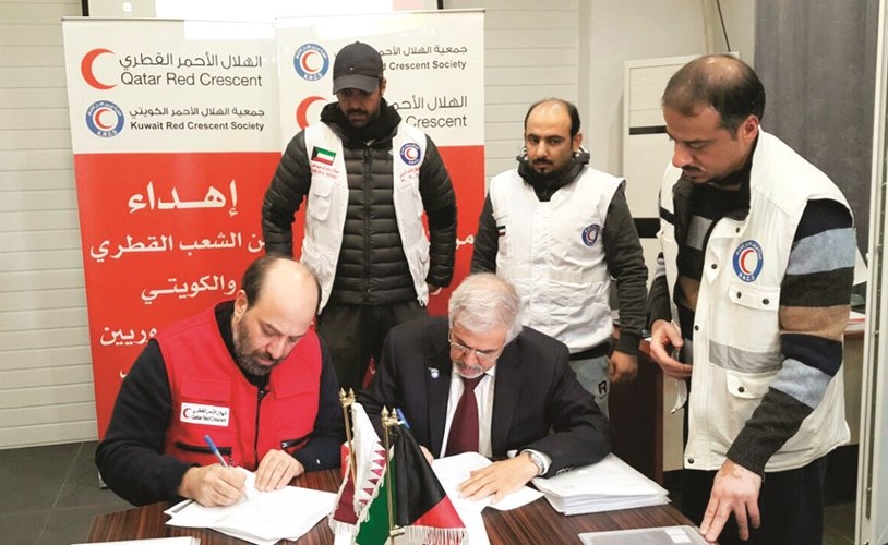  د.هلال الساير ود.خالد ذياب يوقعان الاتفاقية﻿