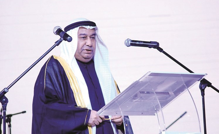 السفير محمد الذويخ يلقي كلمته ﻿