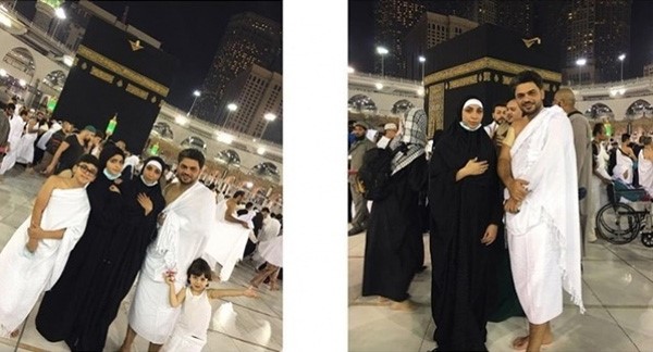 بالصور.. دنيا بطمة تبدأ العام الجديد بالحجاب..