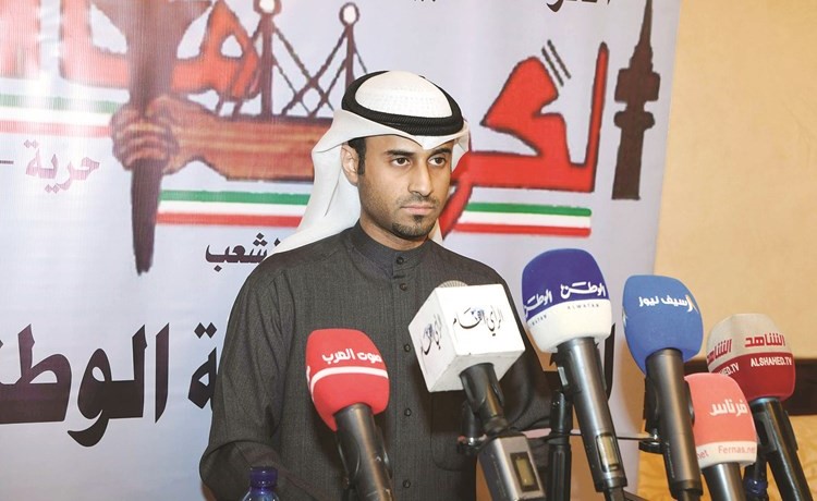 سعود الحجيلان متحدثا خلال الندوة	(محمد هاشم)﻿