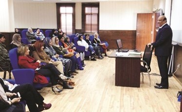 د.خالد الصالح خلال الدورة ﻿