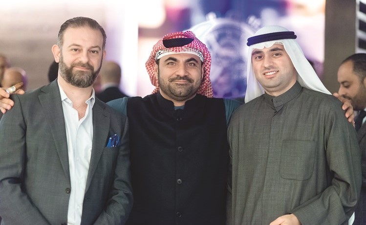 جورج بشارة وأحمد جعفر وعبدالمحسن بهبهاني﻿