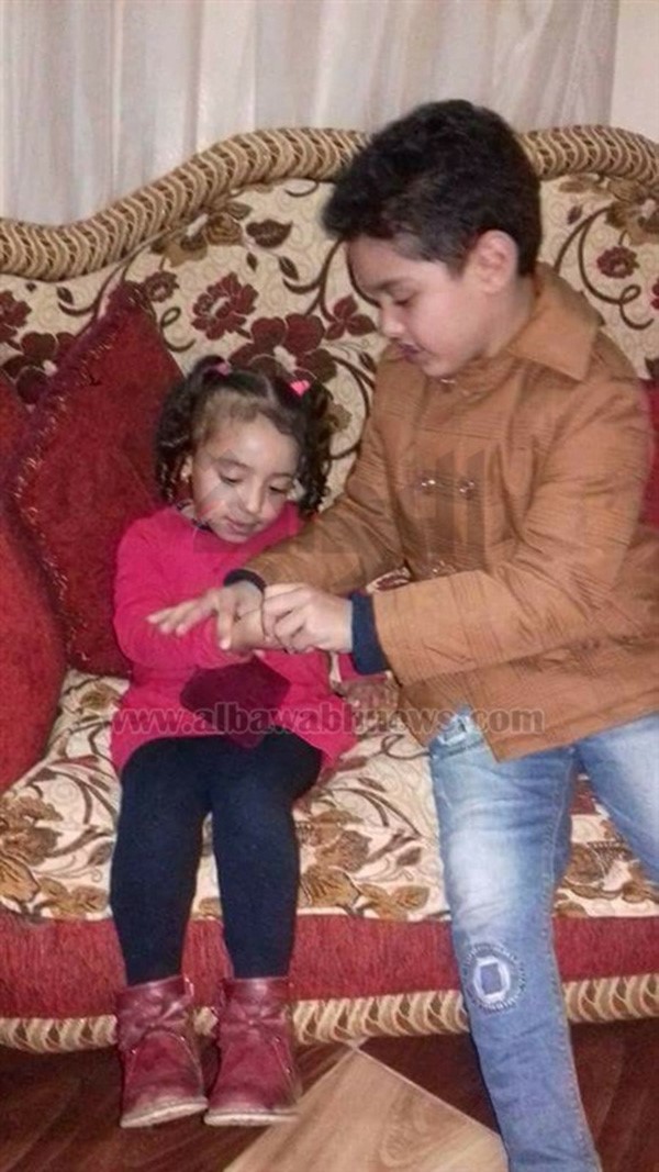 بالصور.. الاحتفال بخطوبة طفلين في مصر يثير ضجة واسعة