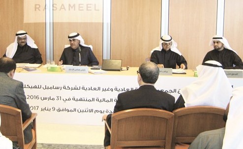 د.فهد الراشد مترئسا أعمال الجمعية العمومية للشركة ﻿