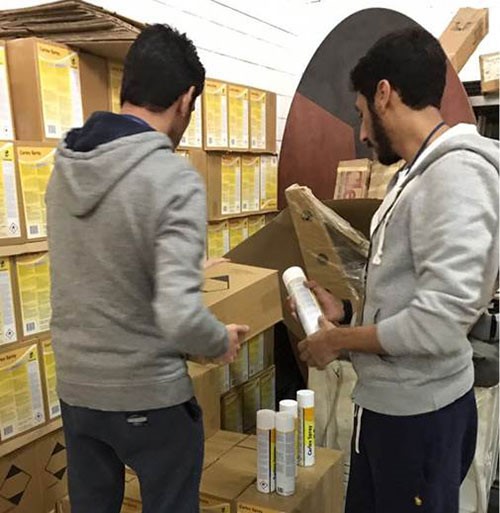 مصادرة وإتلاف أكثر من ١.٥ طن من المواد الغذائية الفاسدة