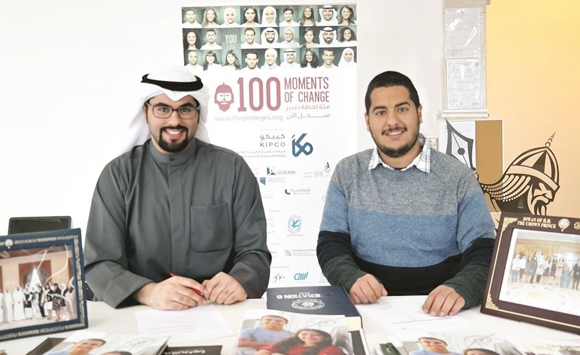 جانب من توقيع الاتفاقية﻿