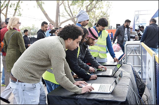  إقبال كبير على التسجيل