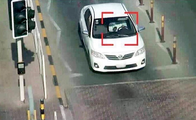 صورة تداولها مستخدمو وسائل التواصل على احدى المخالفات﻿