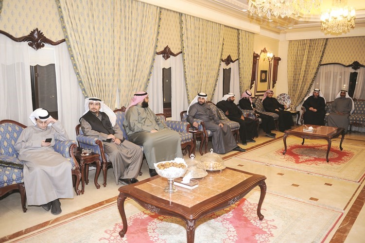 أبناء الدائرة في ديوان المطير﻿