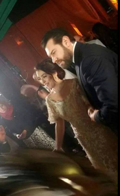 شاهدوا.. الصور الأولى من زفاف عمرو يوسف وكندة علوش.. والرقصة الأولى