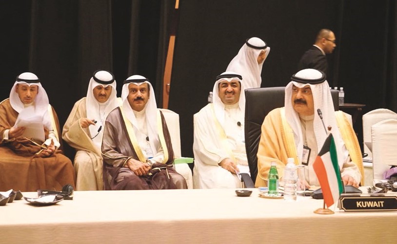 خالد الجارالله مترئسا وفد الكويت في الاجتماع الاستثنائي لوزراء خارجية دول منظمة التعاون الإسلامي﻿